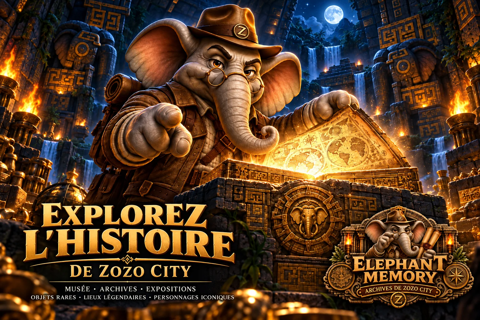 Publicité Elephant Memory : Histoire et archives de ZOZO CITY
