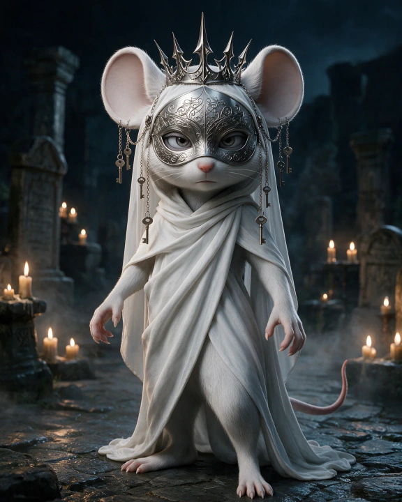 Portrait de LA GARDIENNE DES CLÉS