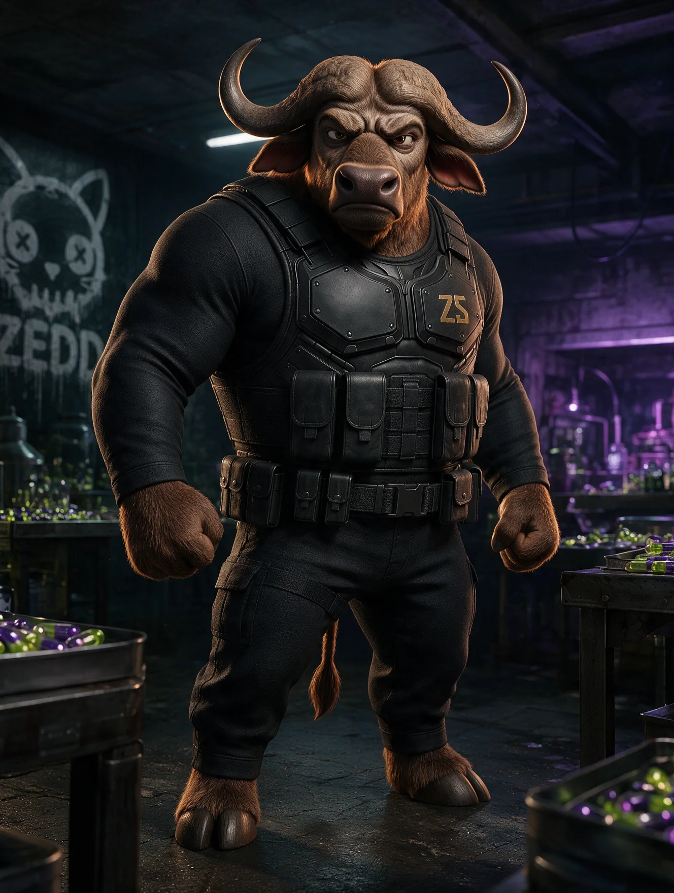 Portrait de BUFFALO
