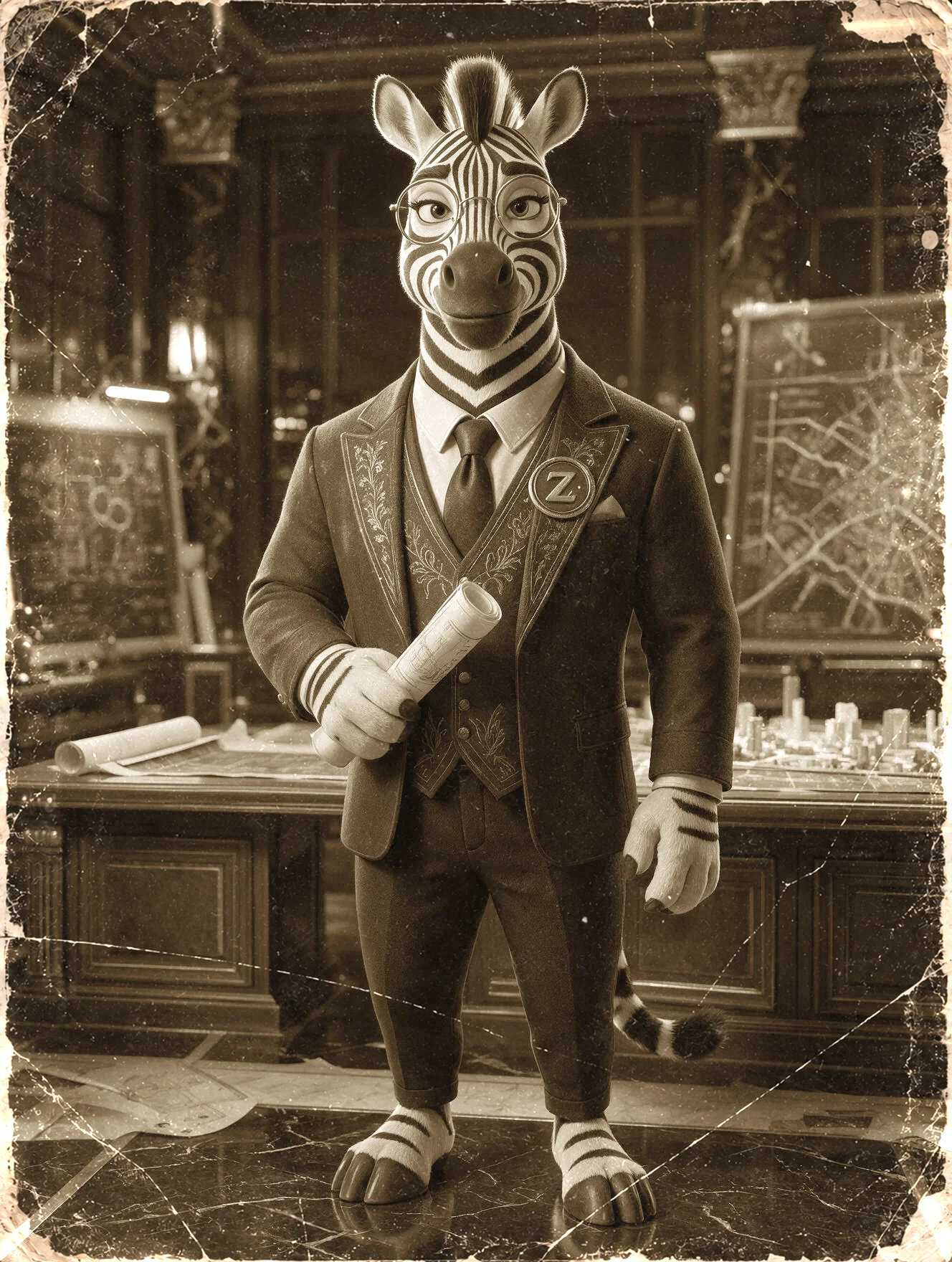 Portrait historique de Zeph Zebrini